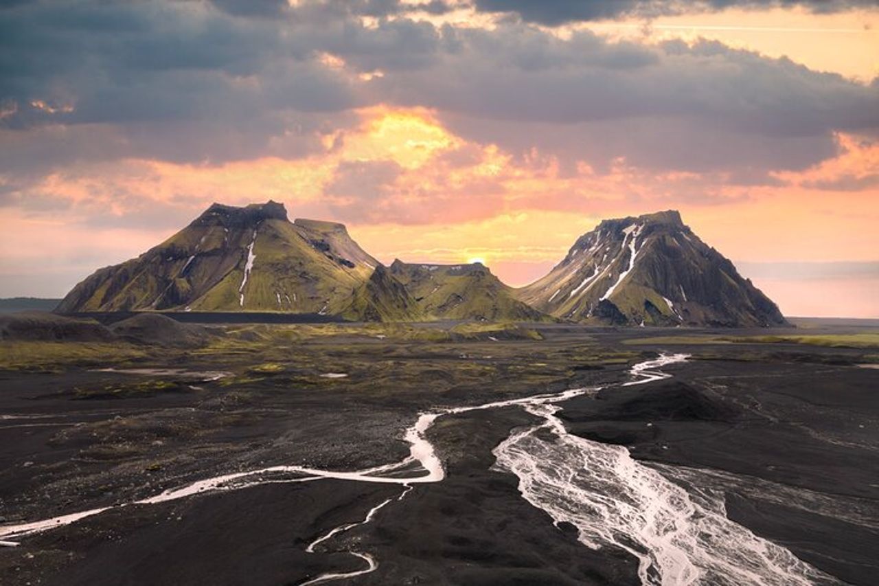 Grotta di ghiaccio di Katla Vulcano Super Jeep Tour da Vik — 6