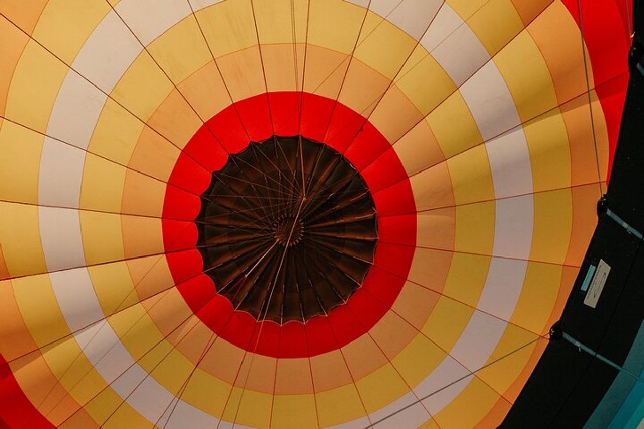 Giro in mongolfiera con brindisi con champagne da Monsaraz — 9