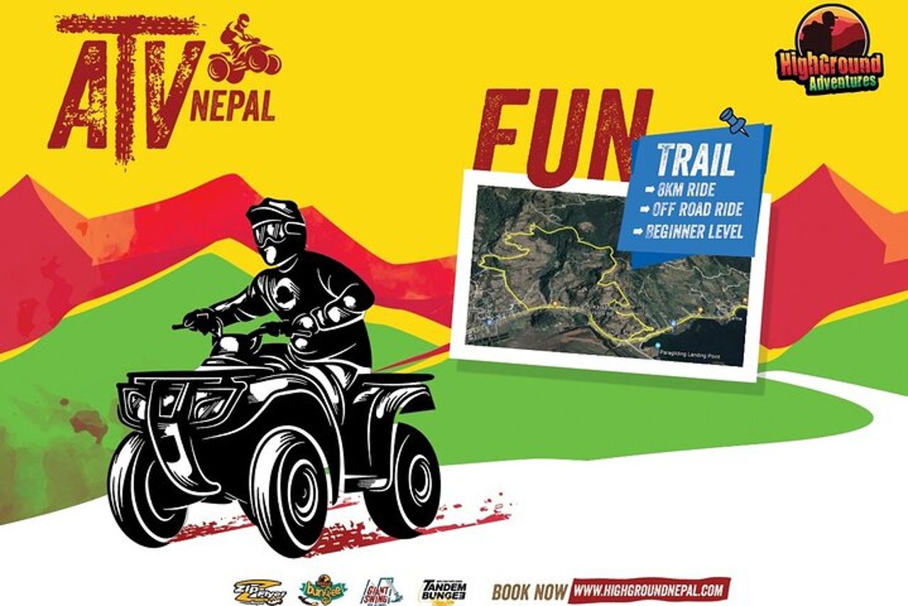 Tour avventuroso in ATV a Pokhara, Nepal — 4