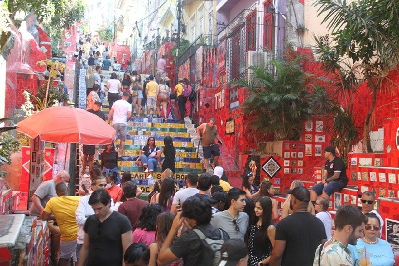 Giornata intera di Rio: scalinata di Selarón, Cristo e Pan di Zucchero - Biglietti e pranzo inclusi — 4