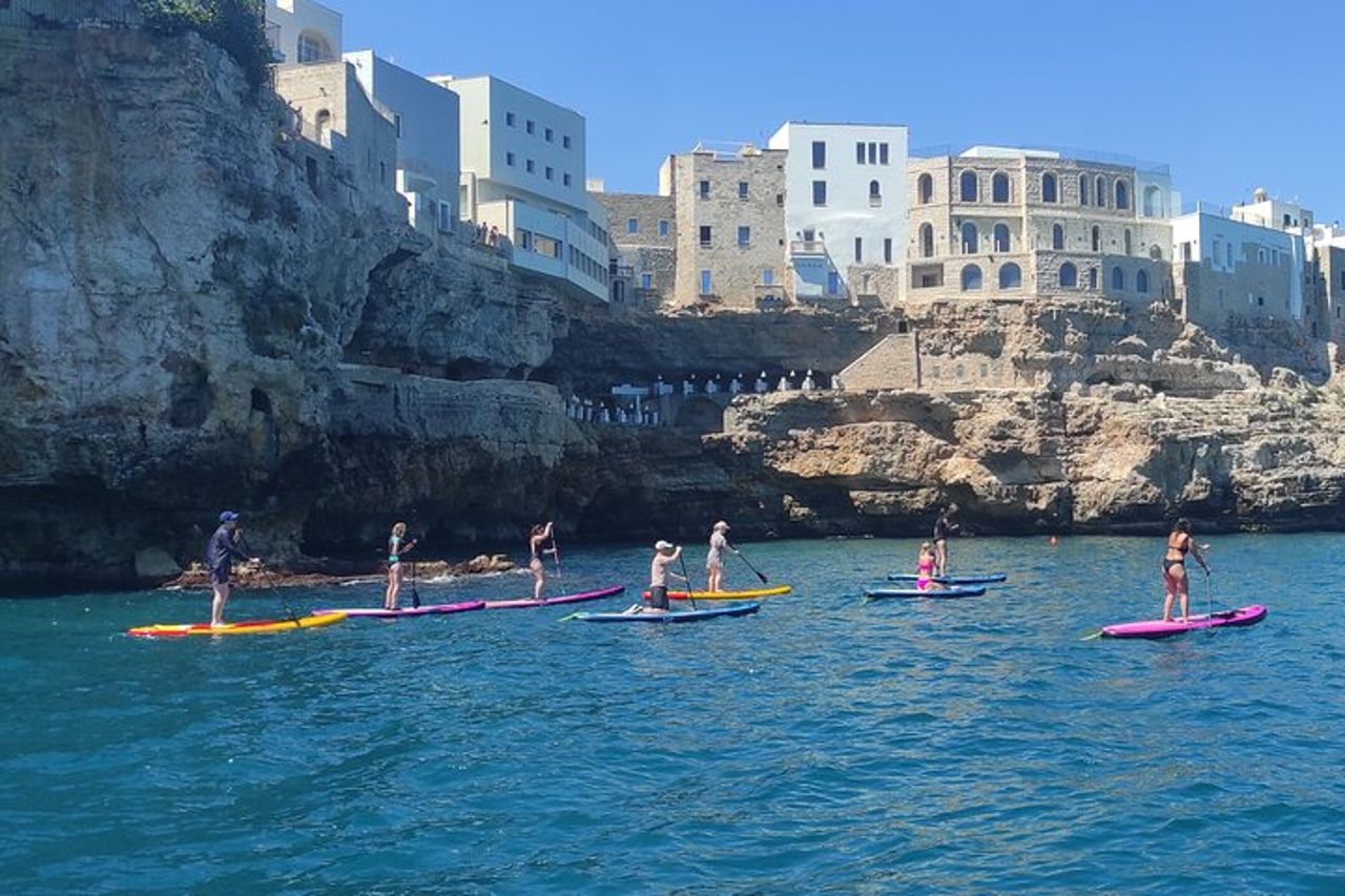 Giro in SUP nelle Grotte di Polignano a mare — 3