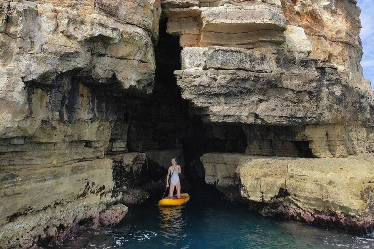 Giro in SUP nelle Grotte di Polignano a mare — 4