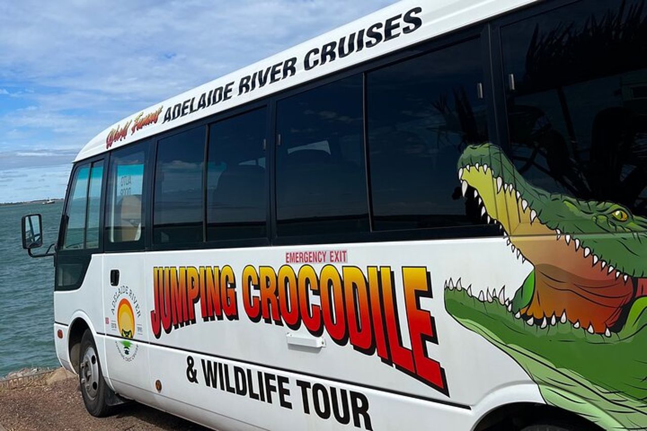 Il Croc Bus per la famosa crociera sui coccodrilli che saltano — 3