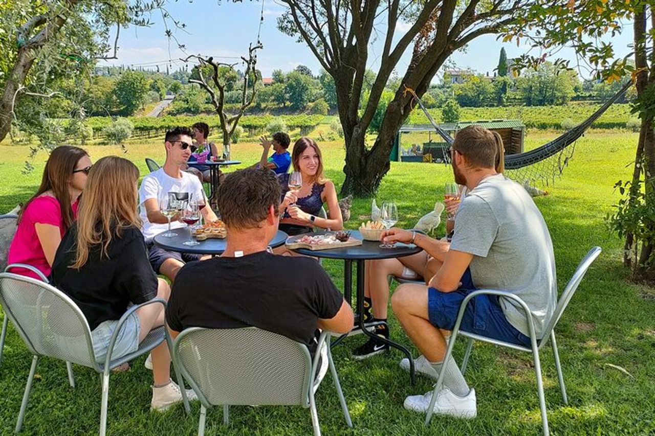 Degustazione vini e cibo locale nell'entroterra di Lazise — 6