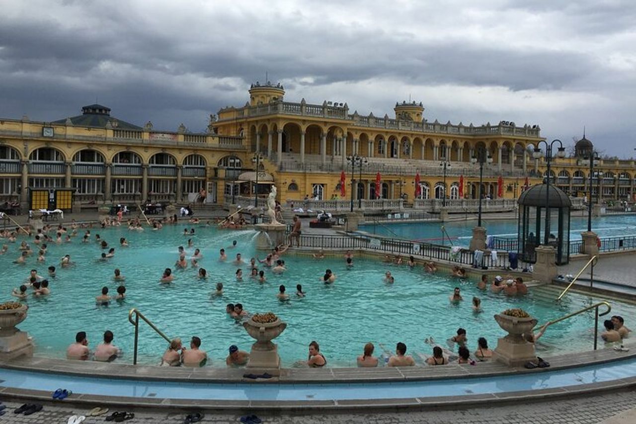 Ingresso alle terme Szechenyi a Budapest — 8
