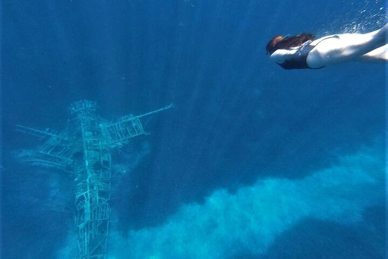 Paros Crociera a vela semi privata di un'intera giornata — 4