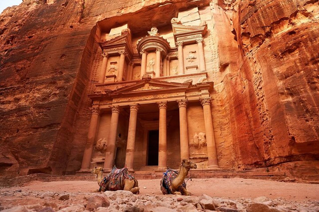 Trasferimento privato del Mar Morto a Petra