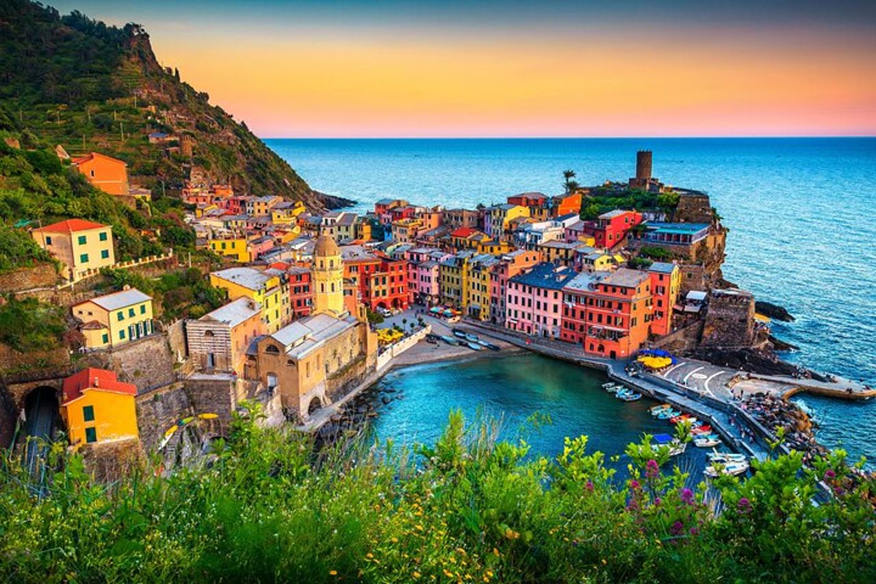 Tour delle Cinque Terre e della Torre di Pisa da Firenze Semi Privato