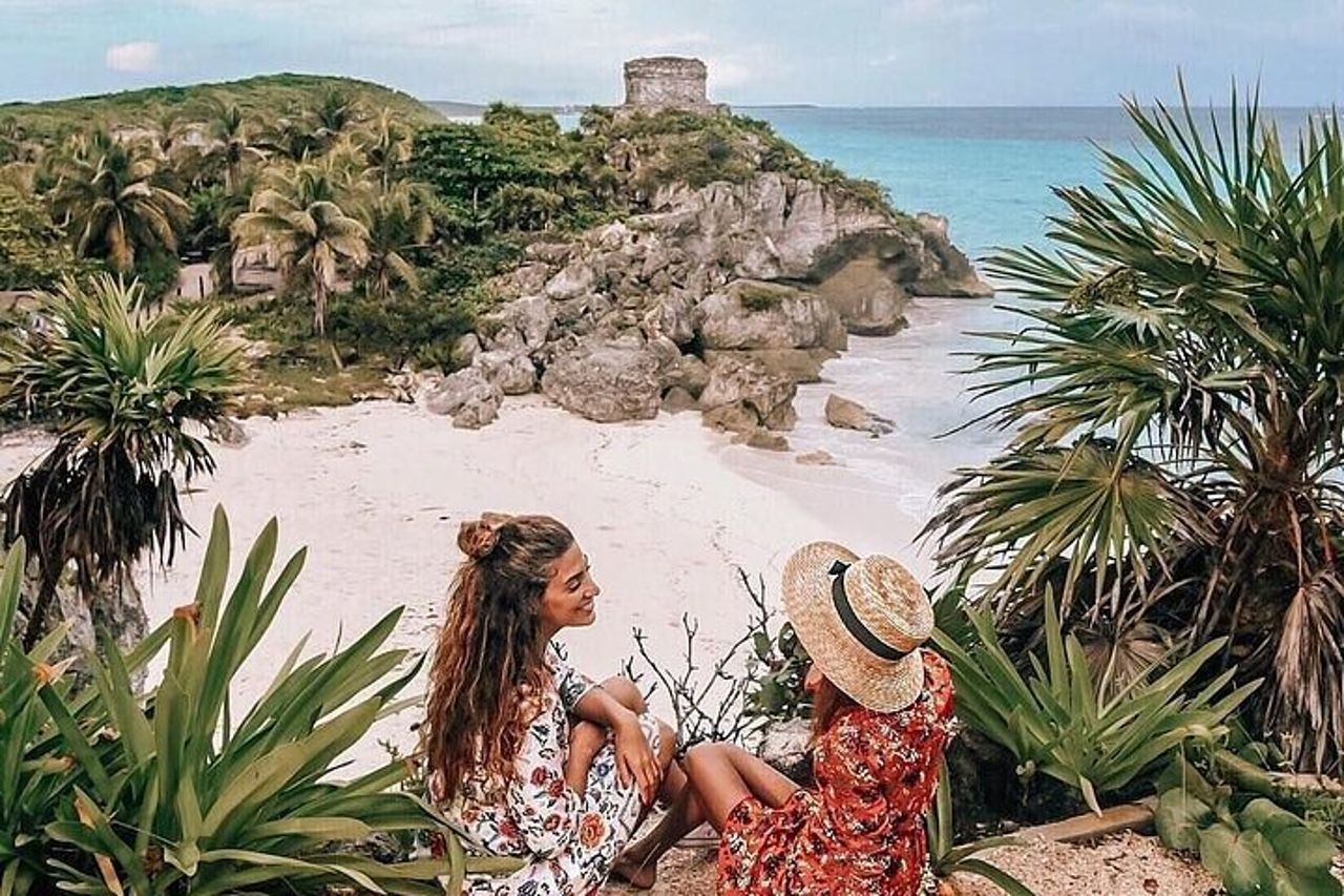 Tour di un'intera giornata alle rovine di Tulum Cenote e nuoto con le tartarughe marine — 6