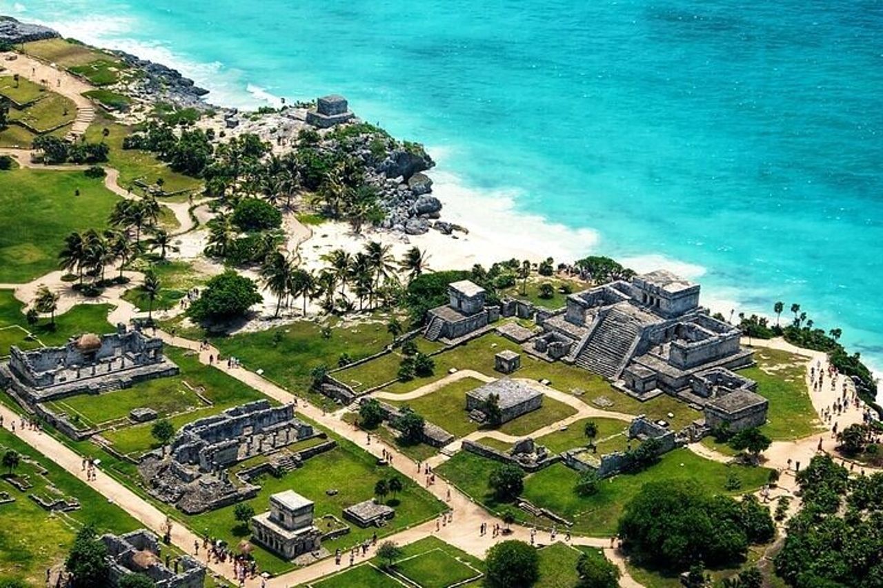 Tour di un'intera giornata alle rovine di Tulum Cenote e nuoto con le tartarughe marine — 7