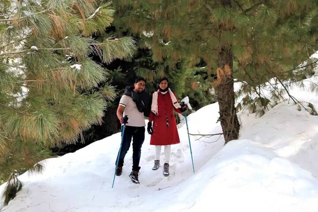Tour di trekking di un'intera giornata al prato di Mohanmarg