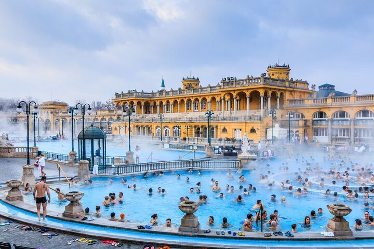 Ingresso alle terme Szechenyi a Budapest — 6