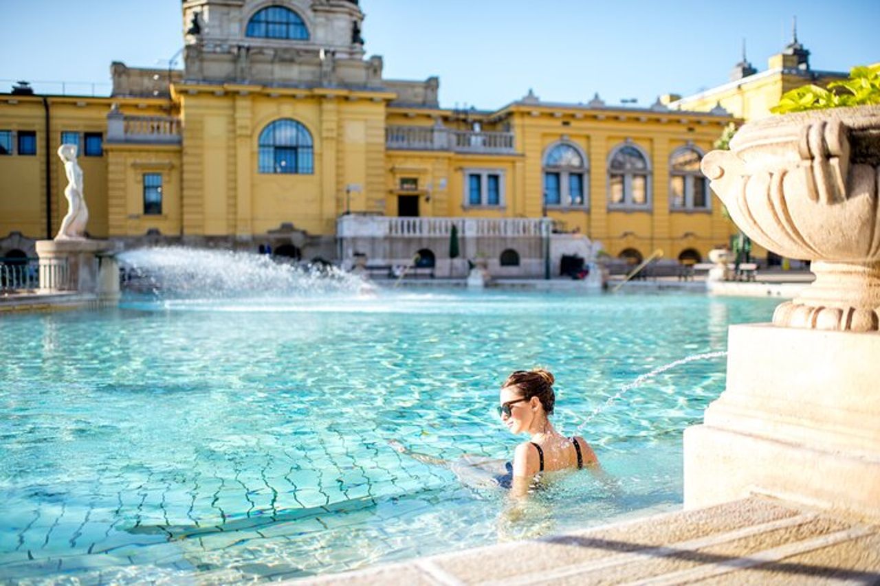 Ingresso alle terme Szechenyi a Budapest — 2