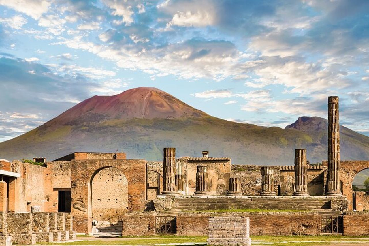 Pompei da Roma con pranzo opzionale sul Vesuvio e pizza