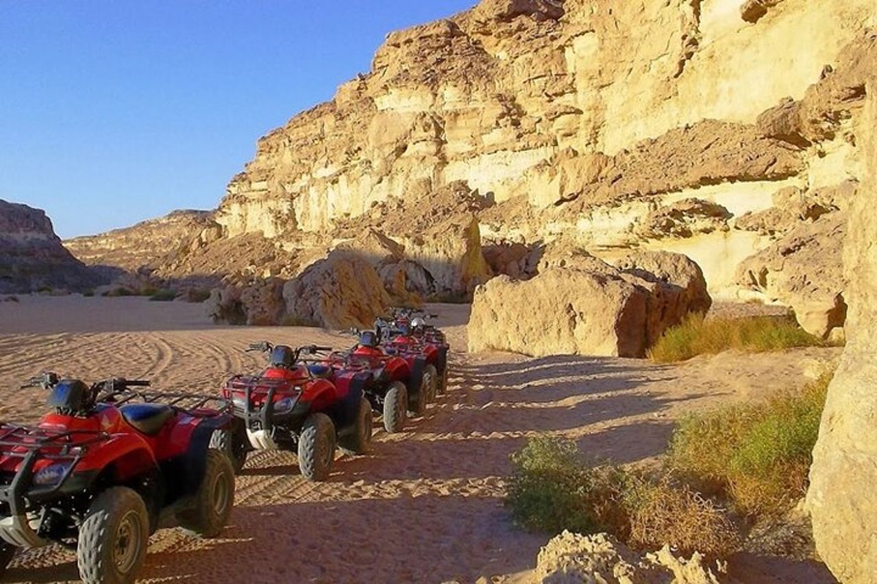 Viaggio dei beduini a Sharm Safari quad pick Camel Cena_Stargazing