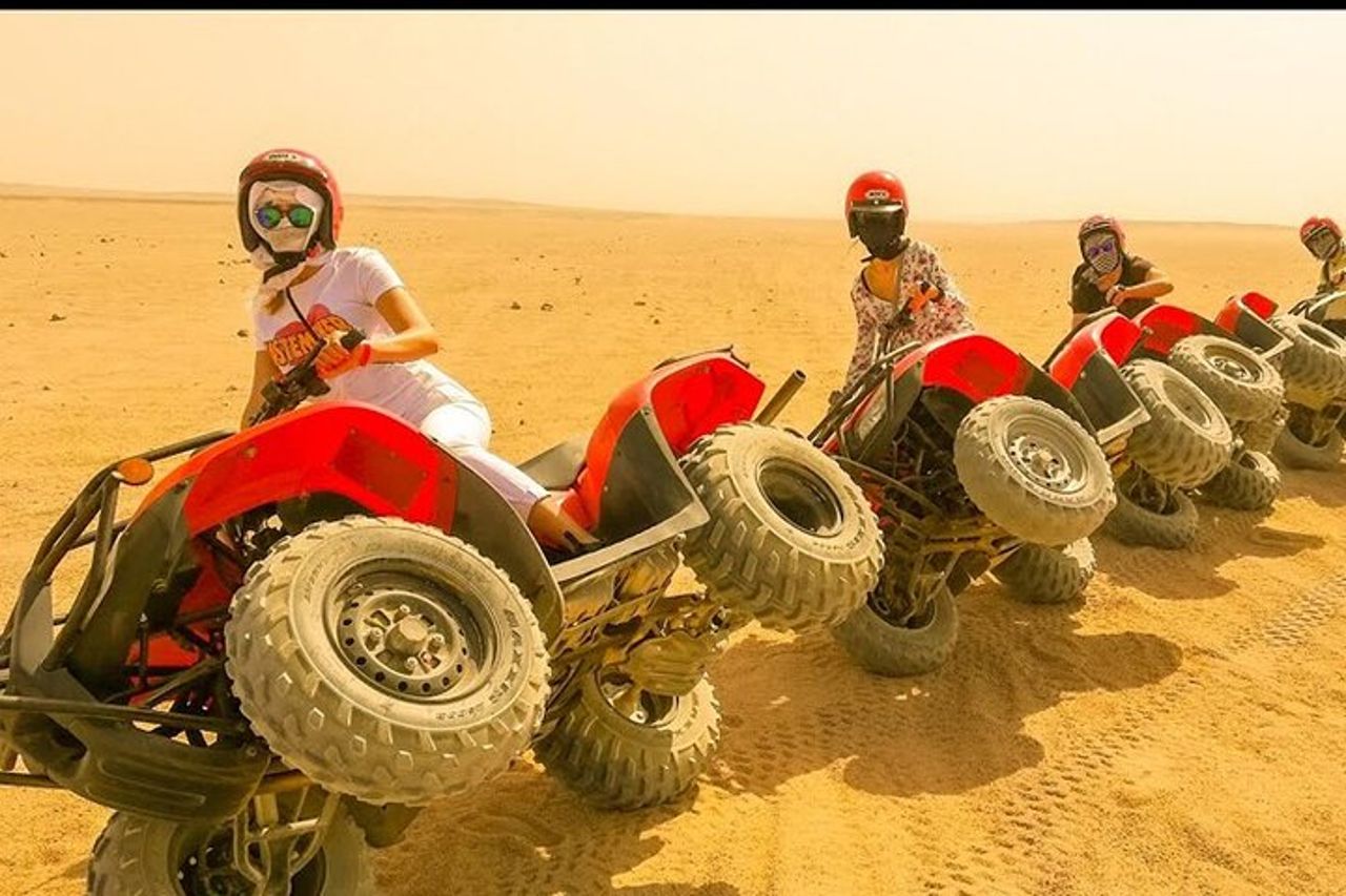 Viaggio dei beduini a Sharm Safari quad pick Camel Cena_Stargazing — 4