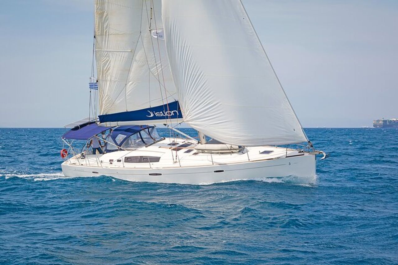 Paros Crociera a vela semi privata di un'intera giornata — 7