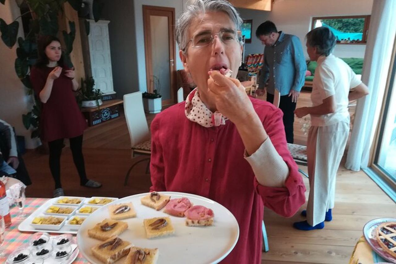 Lezione di cucina e pranzo sul Lago di Garda — 9
