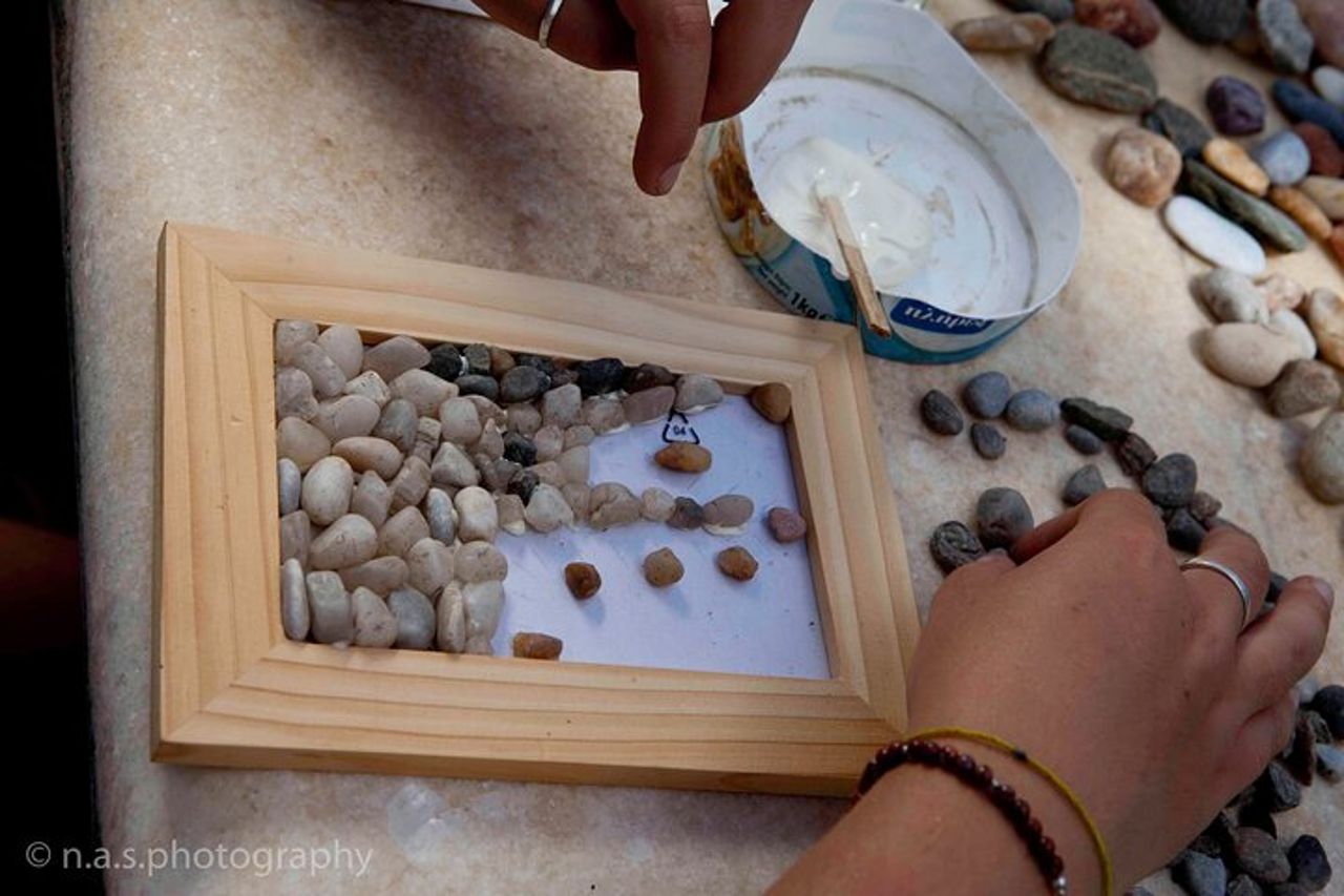 Tecniche base di scultura del marmo o mosaico - lezione di 3 ore -