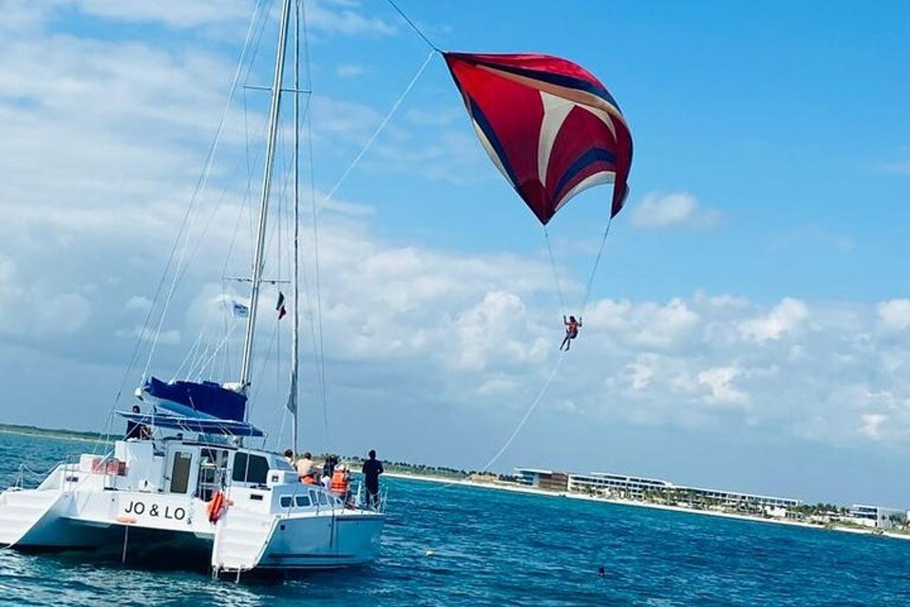 Crociera in catamarano nella Riviera Maya con snorkeling e beach club — 8
