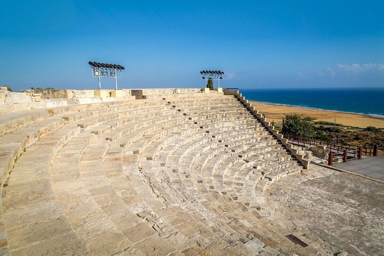 Tour dell'antica Kourion con la città di Paphos da Ayia Napa e Protaras — 2