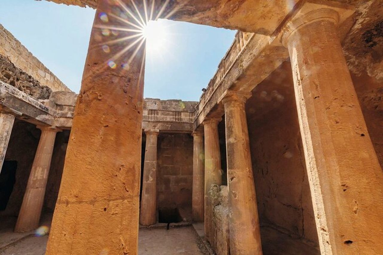 Tour dell'antica Kourion con la città di Paphos da Ayia Napa e Protaras — 6