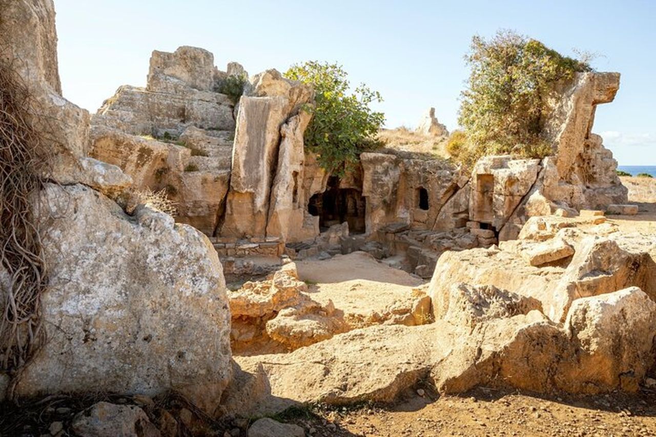 Tour dell'antica Kourion con la città di Paphos da Ayia Napa e Protaras — 8