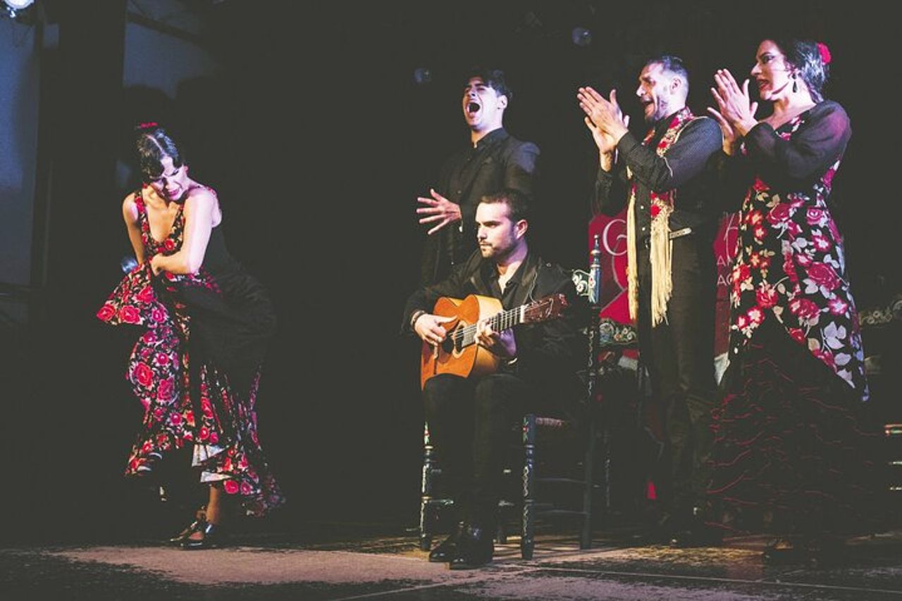 Spettacolo di flamenco tradizionale al Tablao Casa Ana — 3