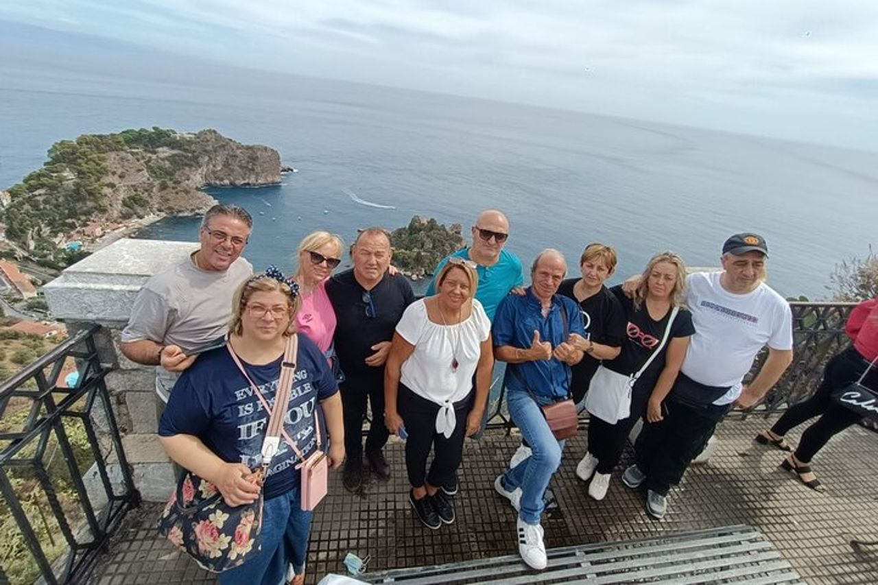 Messina Tour Taormina - Castelmola con cannoli e granite sicilia — 3