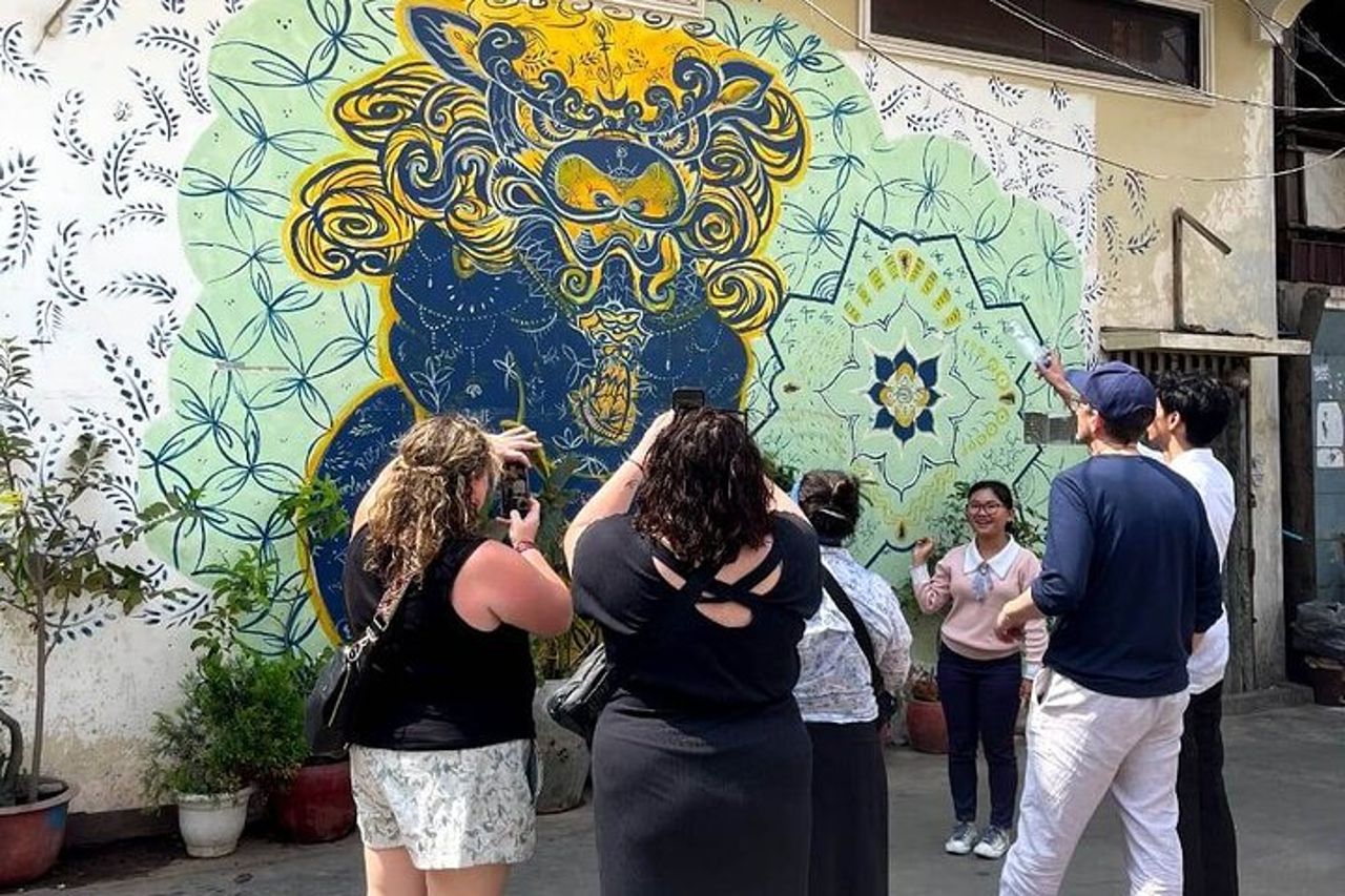 Tour del mercato mattutino e dell'arte di strada di Phnom Penh da Tuk tuk