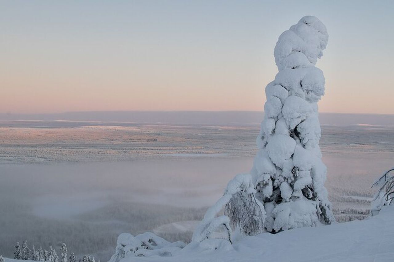 Racchette panoramiche sulla cima di Pyhä Fell — 6