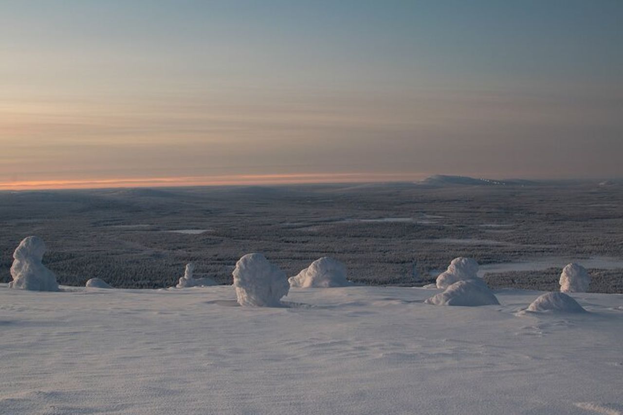 Racchette panoramiche sulla cima di Pyhä Fell — 7