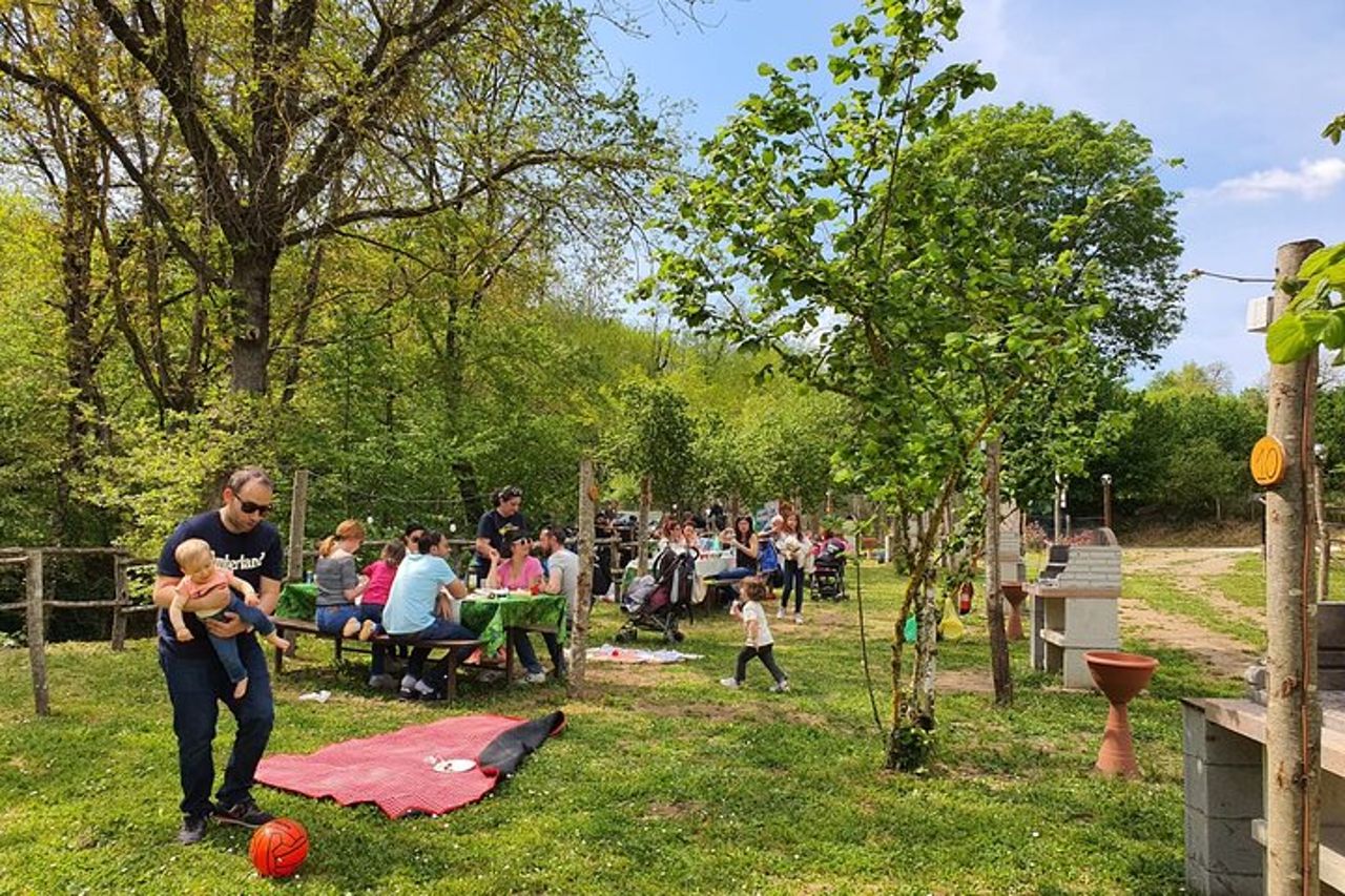 Area Picnic con Attrezzatura Barbecue a Capranica (VT) — 9