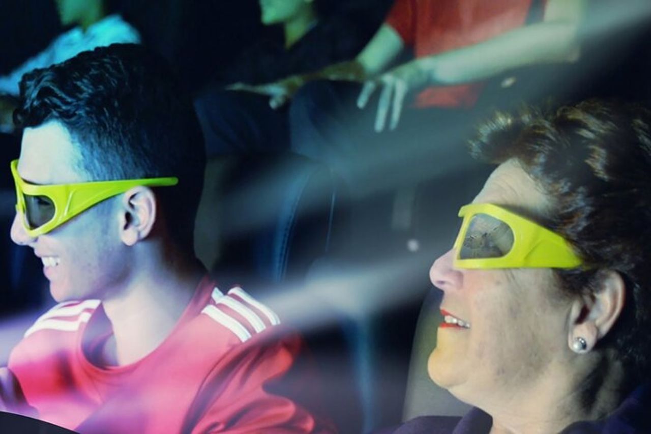 Biglietto per lo spettacolo audiovisivo di Malta 5D — 7