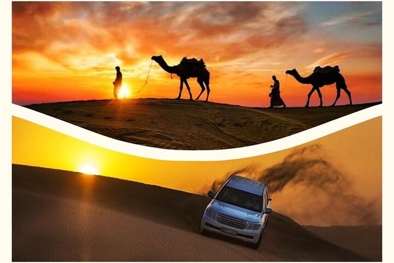Safari nel deserto del tramonto del Qatar: Dune Bashing & Golden Sands Avventura — 2
