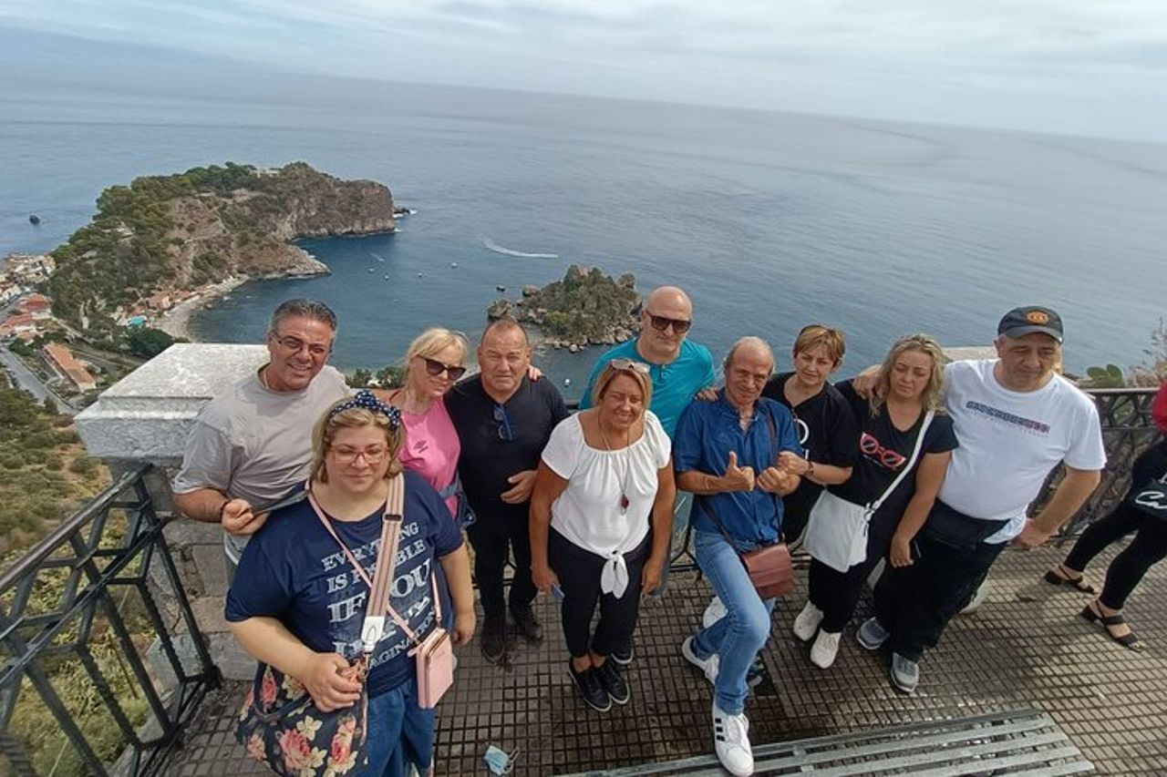 Messina Tour Taormina - Castelmola con cannoli e granite sicilia