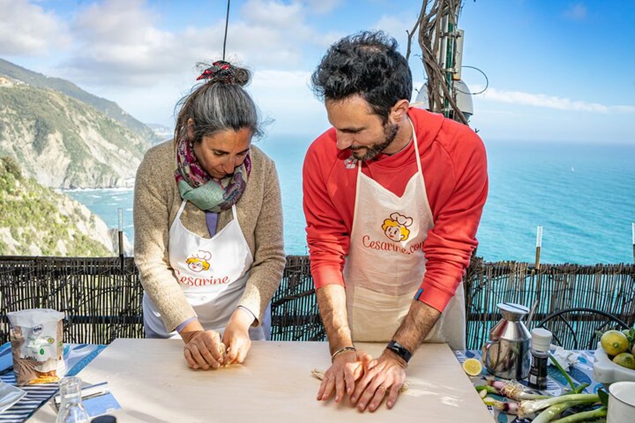 Cinque Terre : 2 - corso Cooking Class con vista mare a Riomaggiore