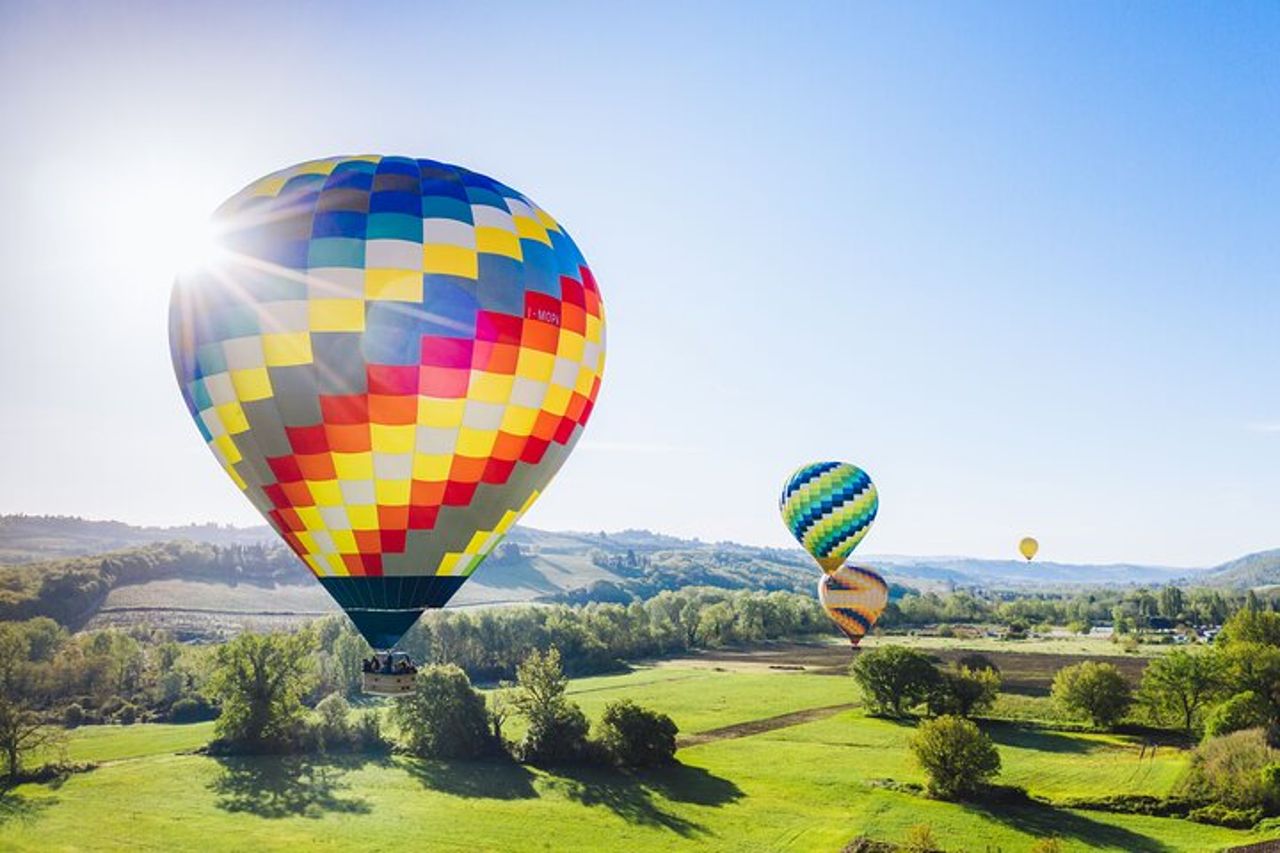 Volo in mongolfiera sulla Toscana da Siena — 5