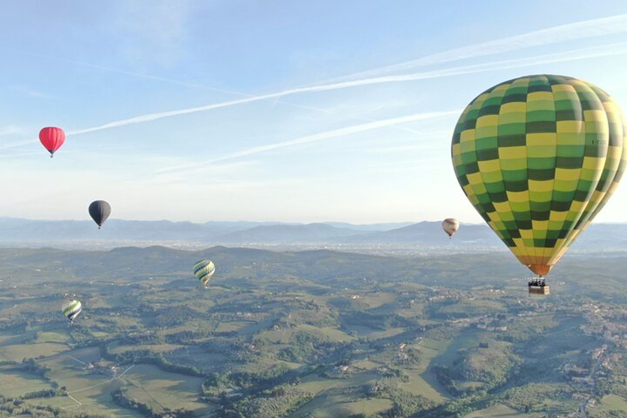 Volo in mongolfiera sulla Toscana da Siena — 6