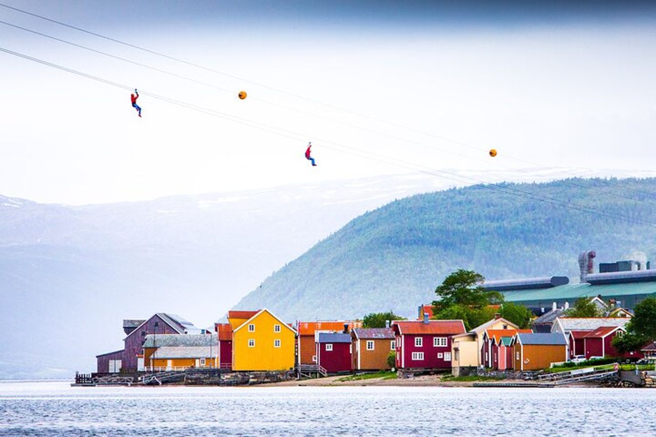 Esperienza zipline a Mosjøen — 3