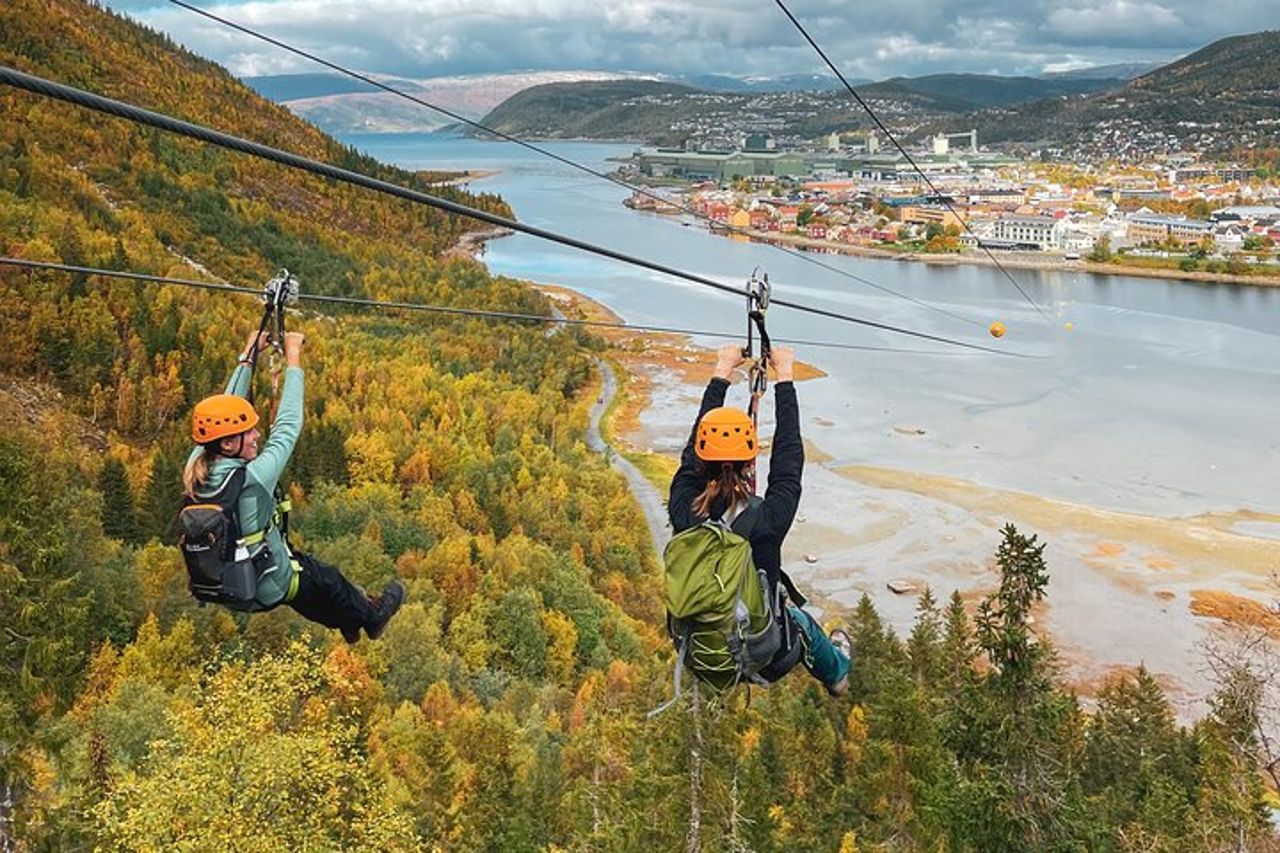 Esperienza zipline a Mosjøen — 7