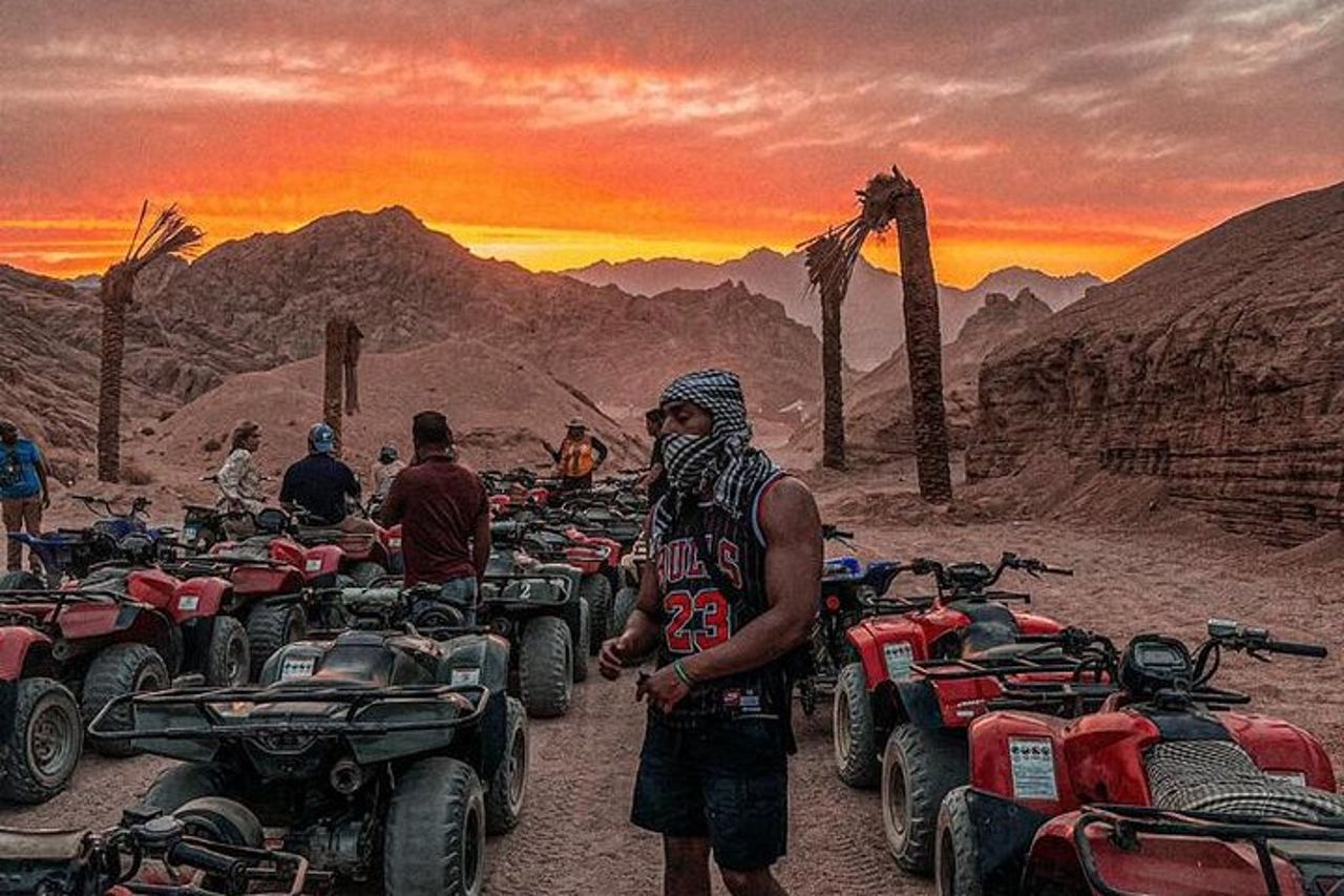 Sharm 5 - in - 1 Safari nel deserto: quad, giro in cammello, cena e osservazione delle stelle — 7