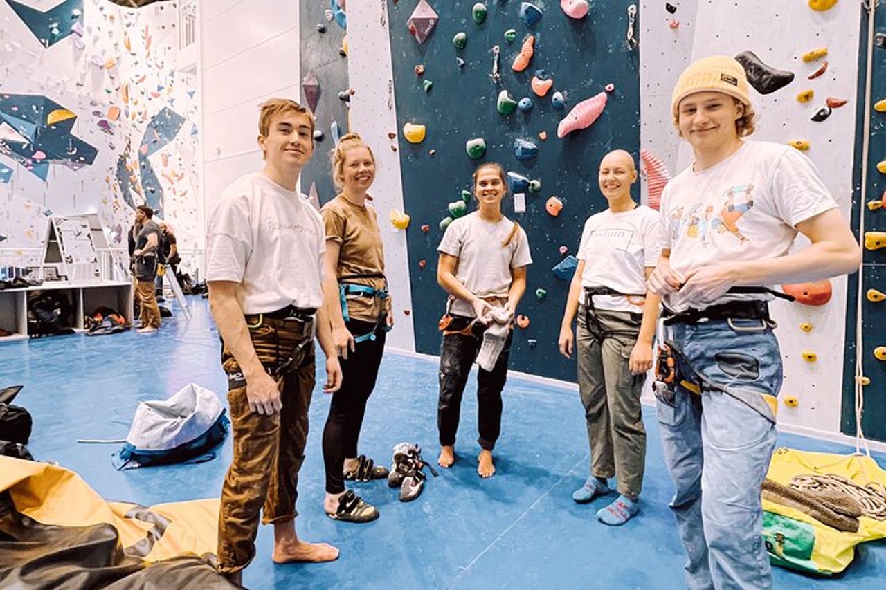 Arrampicata a Mørkvedhallen Klatresenter — 5