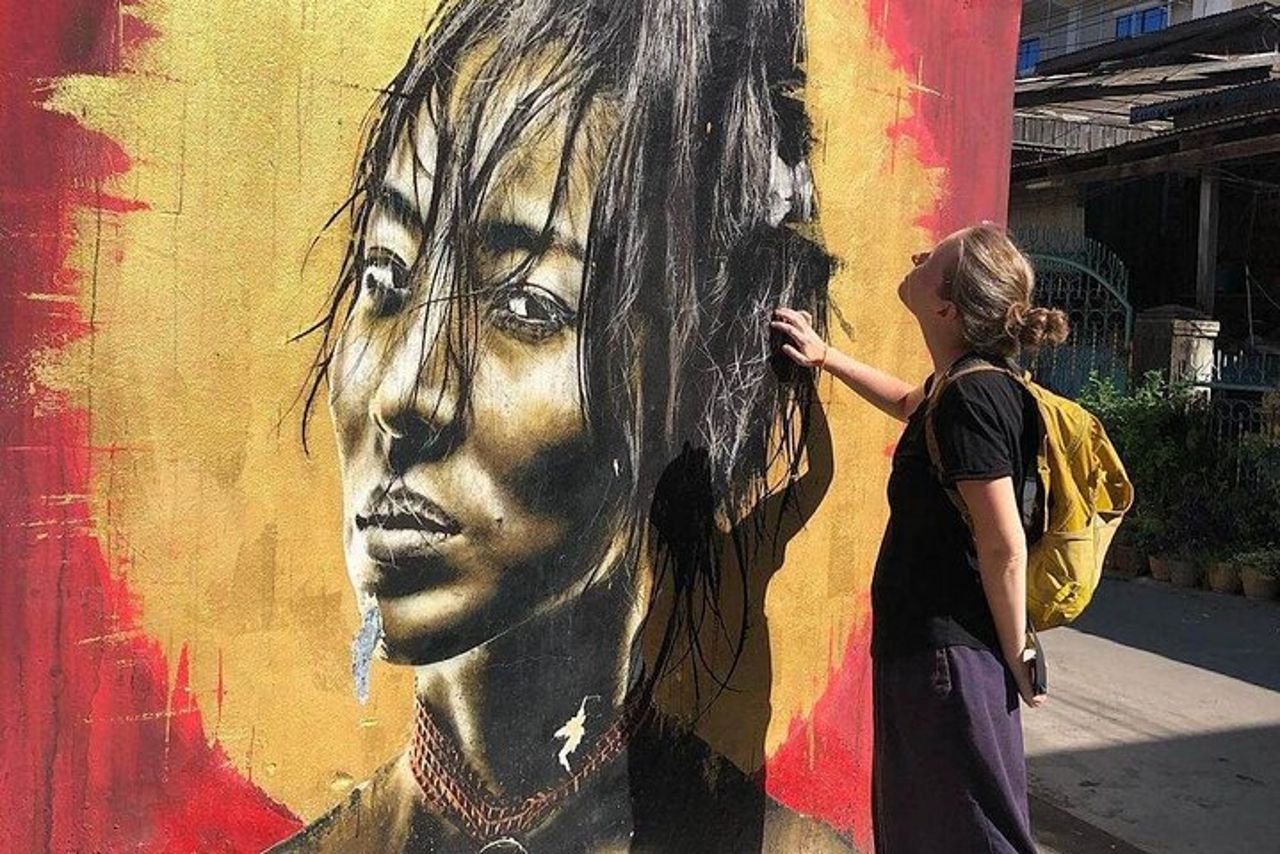Tour del mercato mattutino e dell'arte di strada di Phnom Penh da Tuk tuk — 3