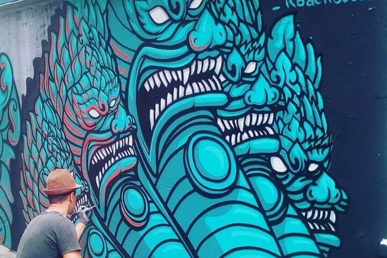 Tour del mercato mattutino e dell'arte di strada di Phnom Penh da Tuk tuk — 7