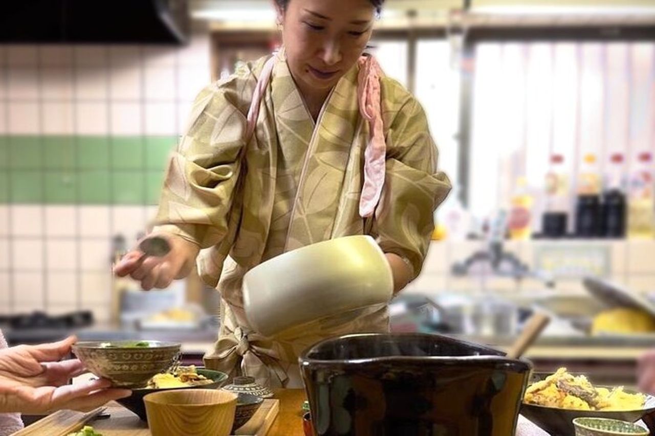Cuocere tempura di grado Michelin e zuppa di miso — 2