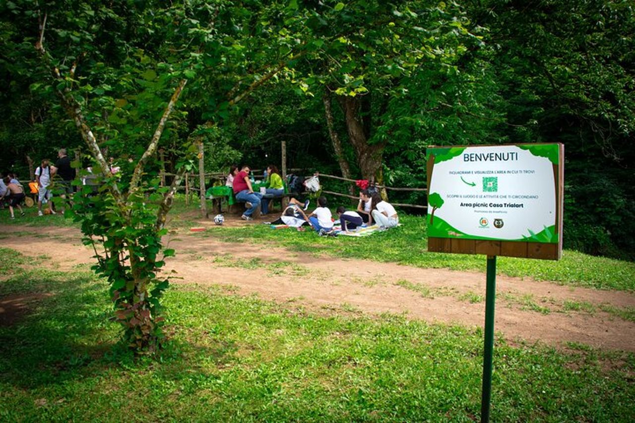 Area Picnic con Attrezzatura Barbecue a Capranica (VT) — 7