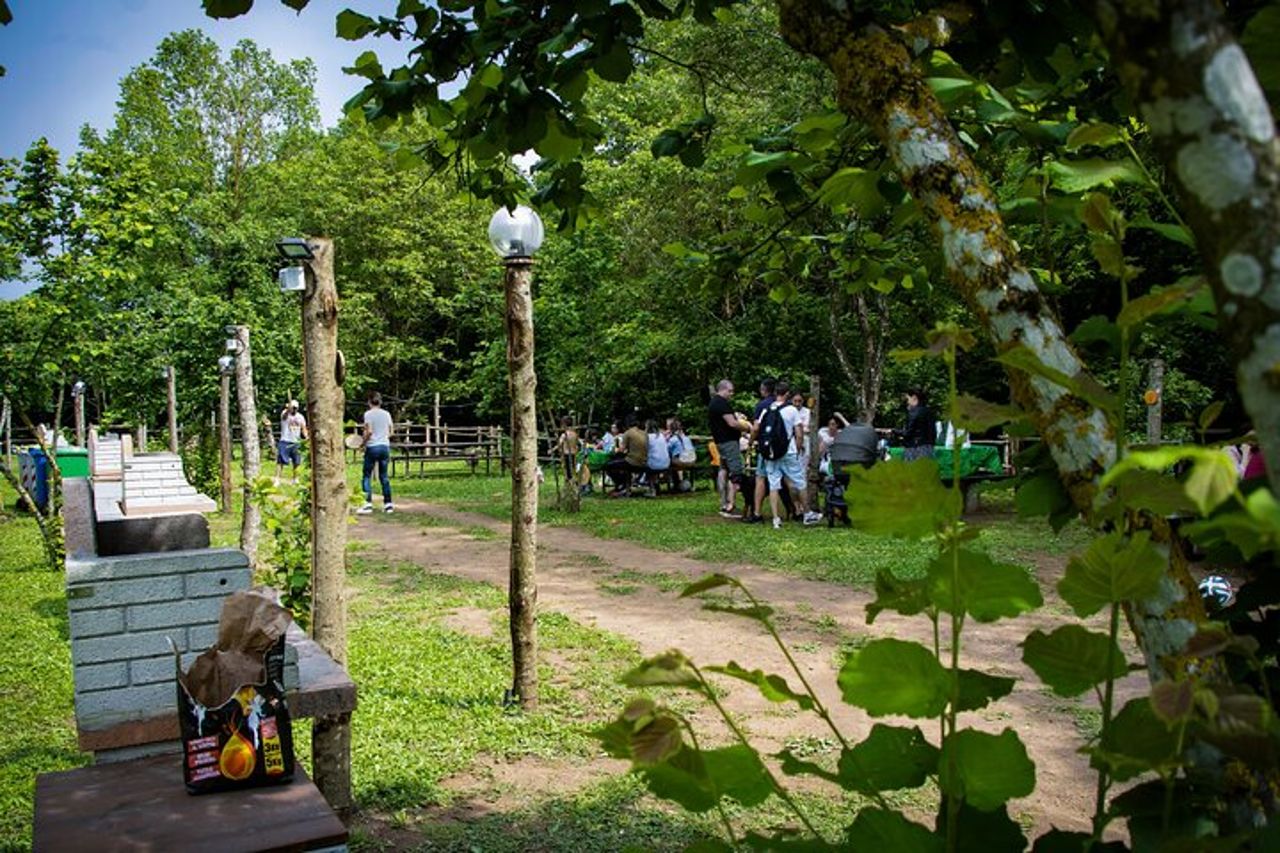 Area Picnic con Attrezzatura Barbecue a Capranica (VT) — 4
