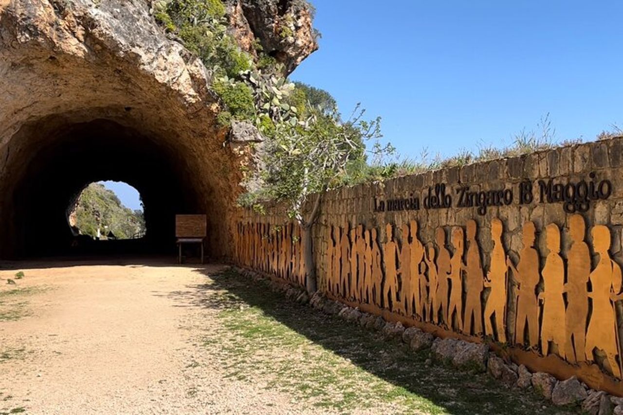 Riserva dello Zingaro da Alcamo e C/mmare-Ingresso,lunch box incl