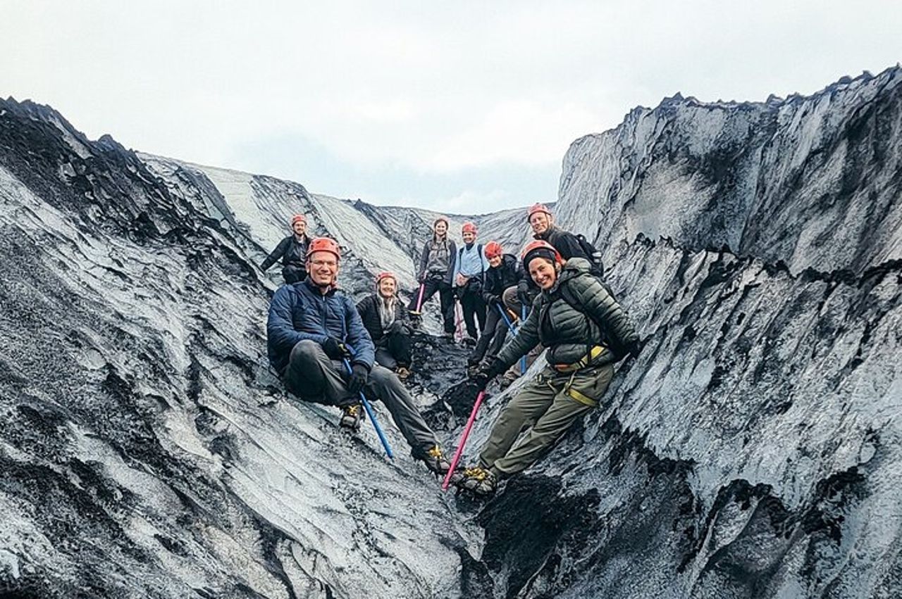 Escursione sul ghiacciaio all'esperienza condivisa di Sólheimajökull